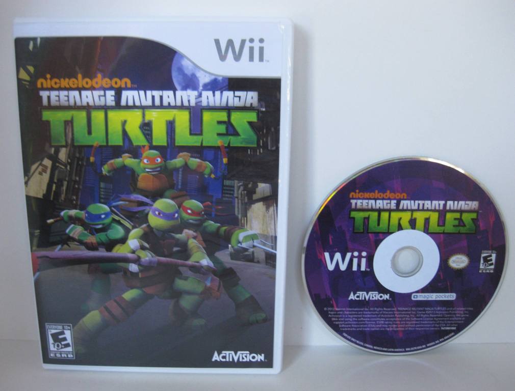 Nickelodeon Teenage Mutant Ninja Turtles - Wii Game